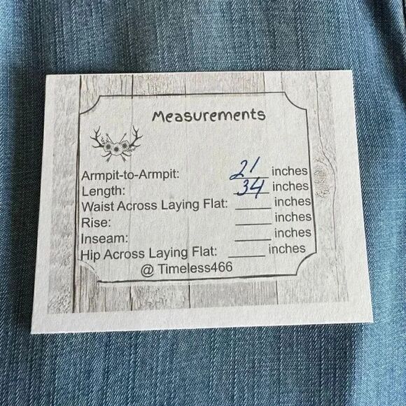 Anthropologie Cloth & Stone Roll Table Sleeve Mini Dress Collared Denim S # 1905 - Picture 8 of 13